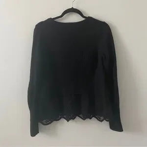 Maje lace sweater deals